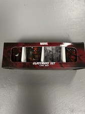 NEW IN BOX Deadpool Glassware Set Shot Glasses Set Of 4