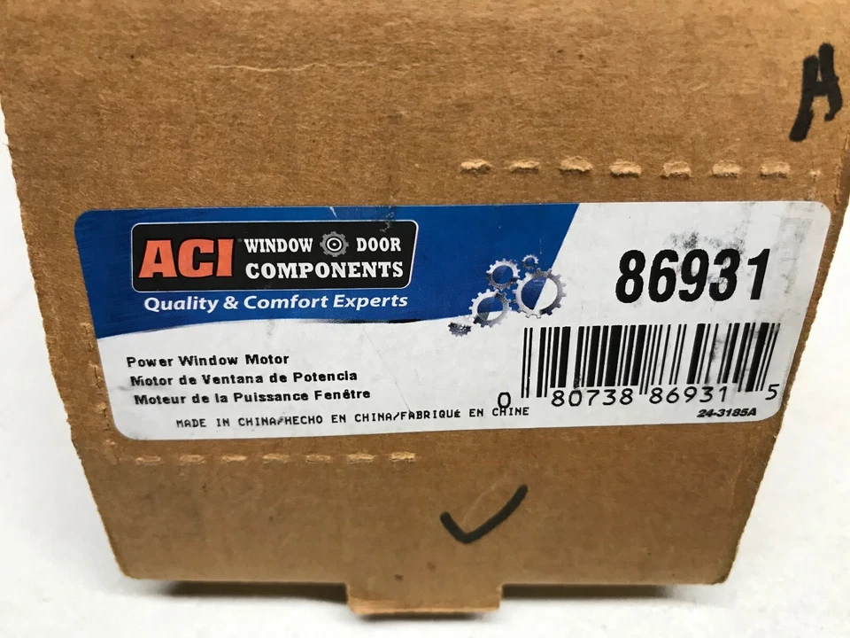 Motor de ventana eléctrica ACI/Maxair 86931 para Chrysler, Dodge, Volkswagen ENVÍO RÁPIDO Foto 3 de 3