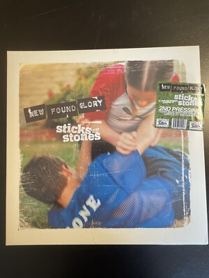 NEW FOUND GLORY NFG Sticks and Stones Whirlpool Splatter Variant Vinyl 