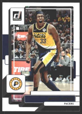 Myles Turner #49 2022-23 Donruss Indiana Pacers