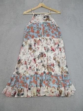 Umgee Slip Dress Womens S Pink Floral Fairycore Ethereal Whimsical Cottagecore