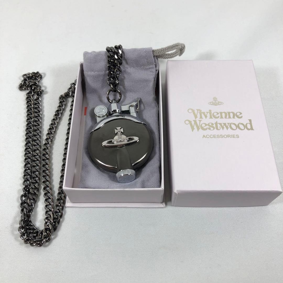 Vivienne Westwood Orb Chain Lighter VW-5147 Used with scratches | eBay