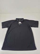 Vertx Polo Shirt Mens XL Navy Coldblack Performance UV Protection Short Sleeve