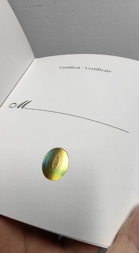 Genuine Blank Cartier Warranty Certificate Booklet–(No Red Cover) - Picture 6 of 14