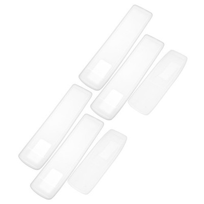 6 Pcs Remote Control Protector Clear Silicone Cover Air Conditioning