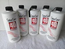 5 Pack Salon Care 40 Volume Creme Developer 32 oz NEW!