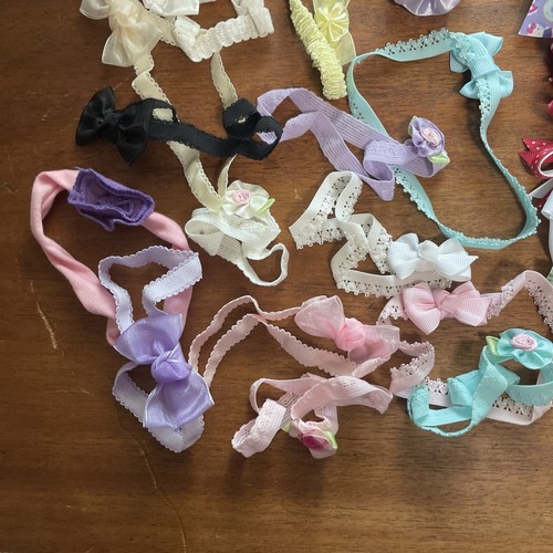 Xtra Large Lot 200+ Girls Baby Hair Clips Bows Bands Barrettes Hello Kitty - Picture 4 of 19