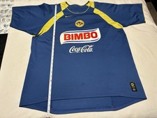 VTG Nike Club América 2005-06 away soccer jersey German Villa #18 Size XL