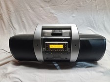 Serius XM SUBX1 Portable Bluetooth Boombox Speaker   Loud Bass   Tested Working