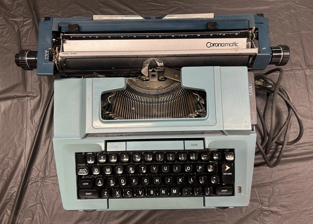 Smith Corona Electric Collectible Typewriters with Vintage | eBay