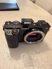 Sony Alpha 6100 Mirrorless Camera 16-50mm Lens 3x Zoom Wi-Fi 4K Black