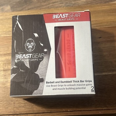 New BeastGear Beast Grips Barbell And Dumbbell Thick Bar Grips
