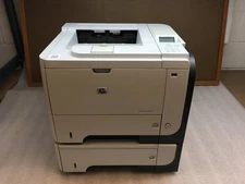 HP LaserJet P3015 Workgroup Monochrome Laser Printer 231K Pg Ct See Description