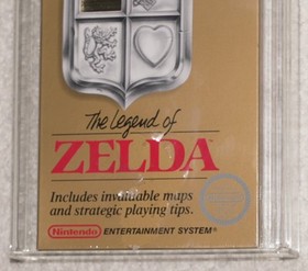 Legend of Zelda, non Rev-A, Nintendo NES, New, Sealed!  VGA 75