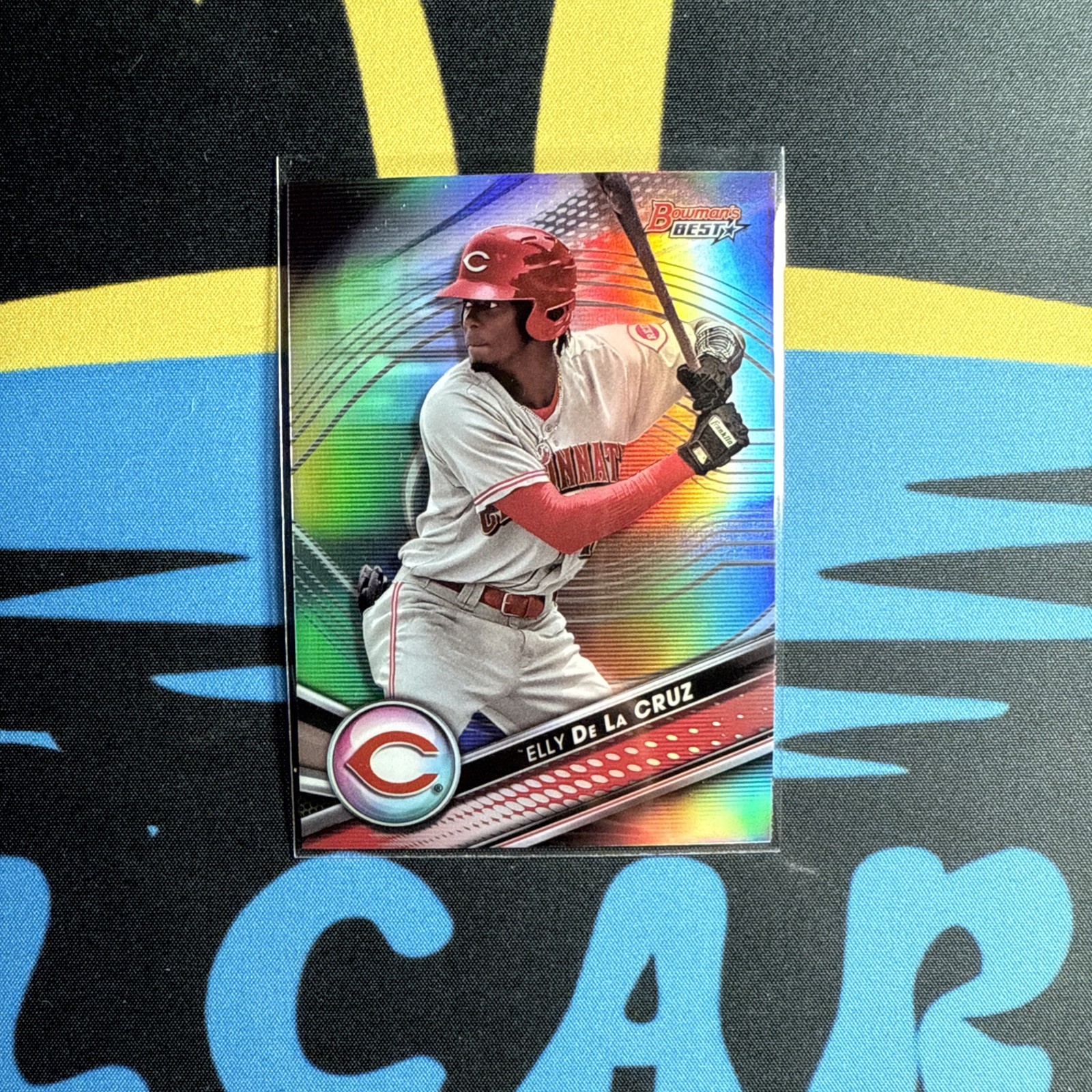 2022 BOWMAN'S BEST - ELLY DE LA CRUZ - REFRACTOR - #TP-17 REDS