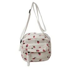 Strawberry Bag Cute Purses Corduroy Purse Crossbody Bags for Women Cute Handbags
