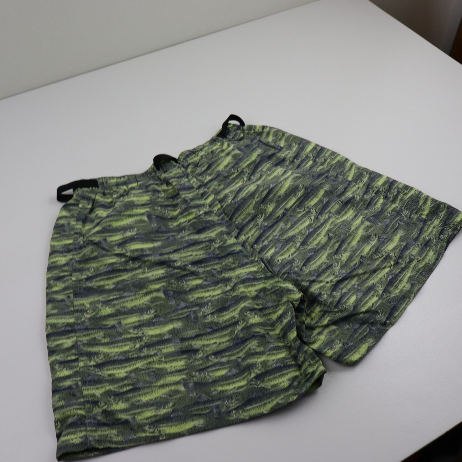 Vintage Patagonia Belted River Shorts Mens Medium 30/32 Trout Fish Trunks Swim image 6