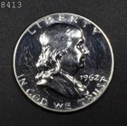 1962 Franklin Half Dollar "Gem Proof" *Free S/H After 1st Item*