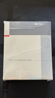  BRAND NEW 3 Books HP PCL 5 Language Technical Reference Manual From 1993-33yo 
