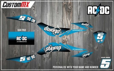 CustomMX - Grafik Kit: Passend für Stomp AC/DC E-Quad