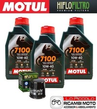 Kit Tagliando 3 OLIO [MOTUL] 7100 10w40 + FILTRO Kawasaki Z 650 RS 2024 2025