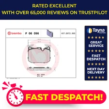 Brake Pads Set fits BMW M240 F22 3.0 Front 15 to 21 B58B30A Brembo 34112284765