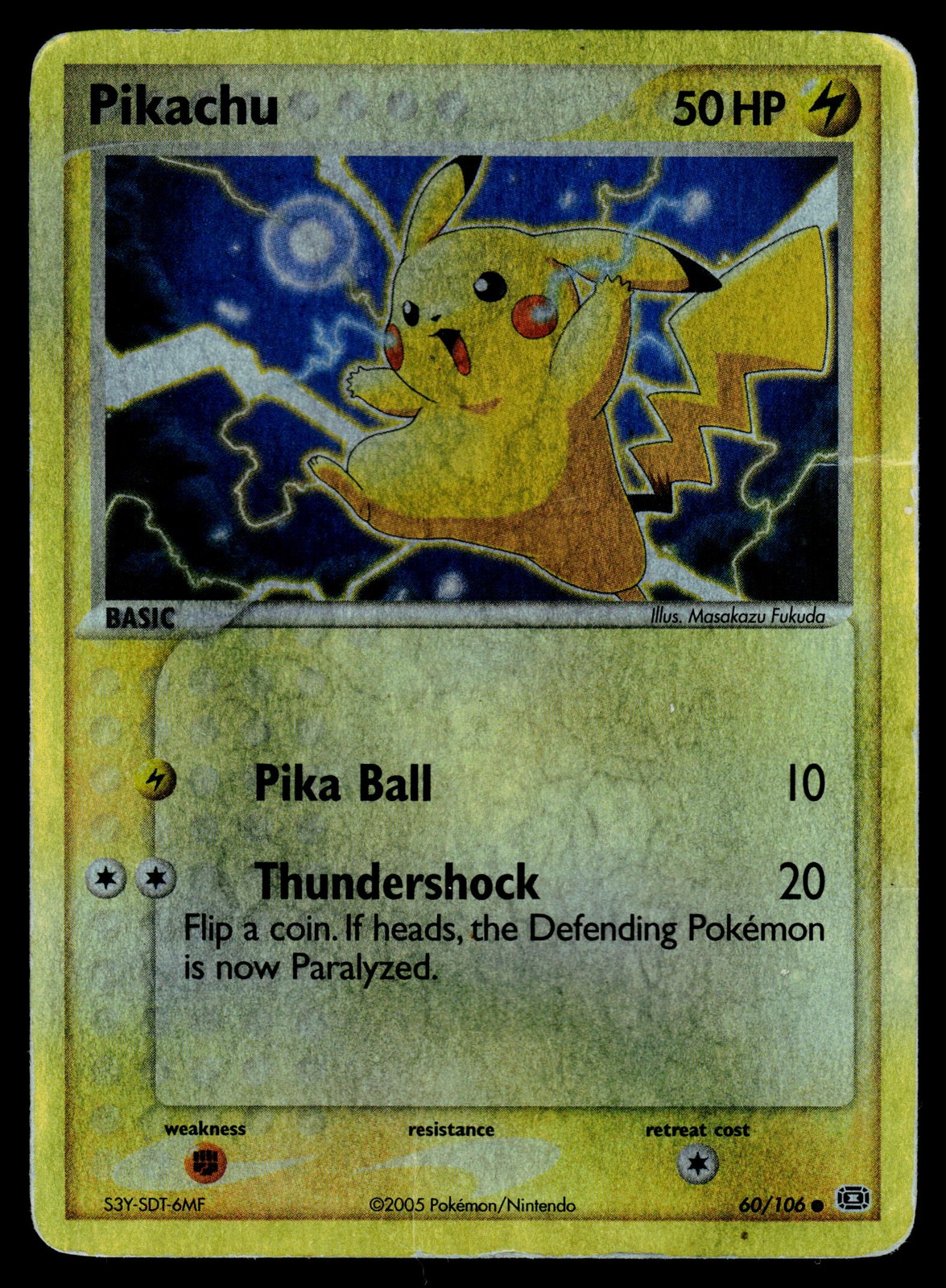 EX Emerald #60/106 Pikachu