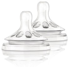 2 Pieces Avent Nipples Anti-colic 0m / New Without the Box
