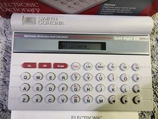 Vintage GAK SMITH CORONA Electronic Dictionary  Calculator Spell-Right 100