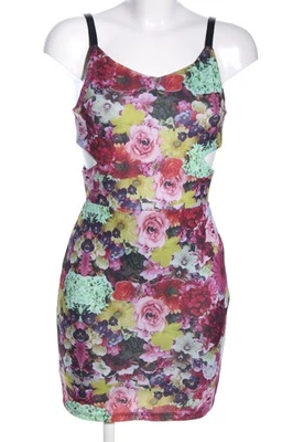 FB SISTER Etuikleid Damen Pink Grün Rot Gr. 36 Blumenmuster Elegant - Bild 1 von 2