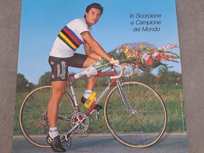 Colnago Mexico Poster Giuseppe Sarroni Retro Rennrad