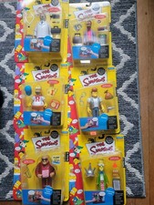 The Simpsons Playmates Series 6 Complete Set NIB-Snake,Dr.H,Carl,Homer,Pro Fink