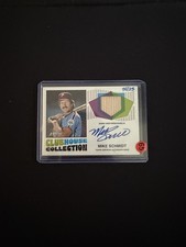 2026 Topps Heritage Clubhouse Relic Mike Schmidt Auto /25 Phillies