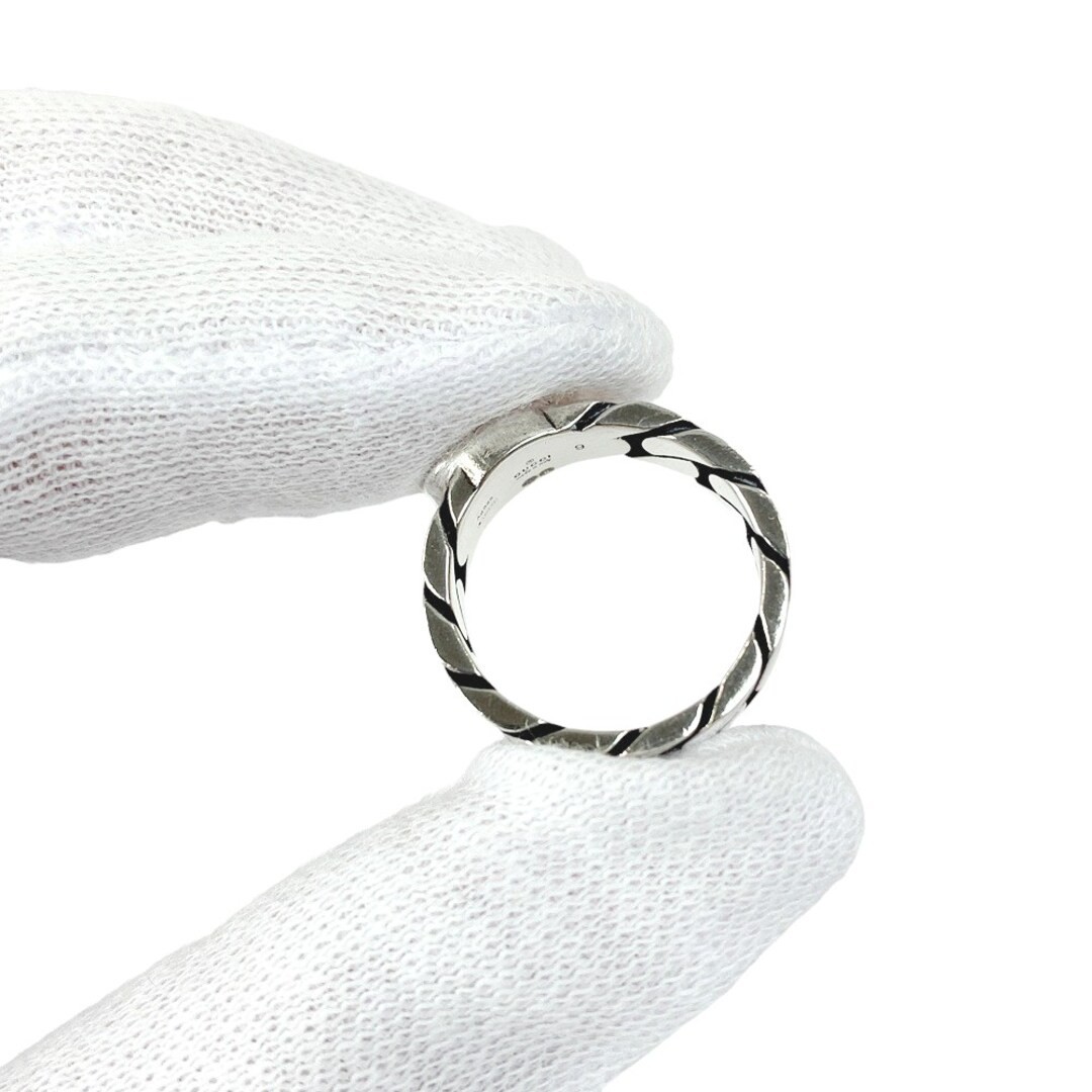 Gucci Interlocking Ring Accessory SV925 Silver Bl… - image 7
