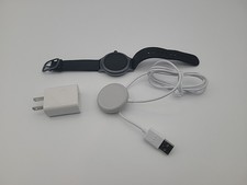 LG Watch Style W270 45.7mm Titanium Stainless Steel Black Classic Buckle