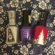Sally Hansen Miracle Gel Matte Top Coat & Kle...