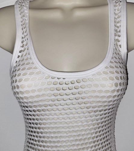 Fashion Nova Women's Haute in The Heat White Swim Coverup Dress Sz XS NWT - Picture 2 of 5