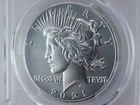 NobleSpirit 2021 Silver Peace Dollar 100th Anniv. Advanced Release PCGS MS70