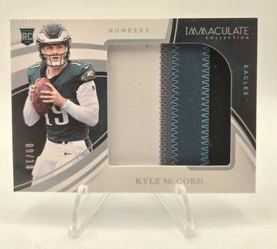 Kyle McCord Immaculate Numbers /10 Quad Color Patch