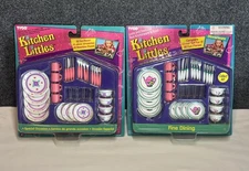 TYCO Kitchen Littles Special Occasion & Fine Dining Dish Sets New in Box