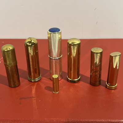 Vintage Lipsticks/Beauty Counselor,Bourjois,Revlon,Germaine Moteil,Avon 