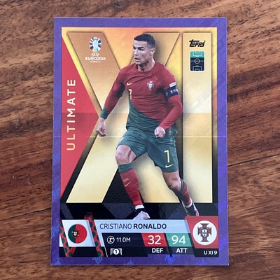 Match Attax Euro 2024 Cristiano Ronaldo Ultimate XI Parallel (Beschreibung lesen)