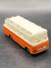 Matchbox Lesney #68 Mercedes Benz Coach Orange Vintage Toy Diecast