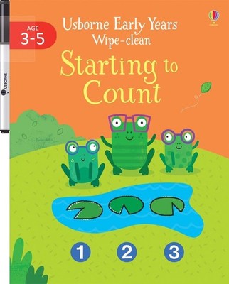 Early Years Wipe-Clean Starting to Count by Jessica Greenwell (English) Paperbac