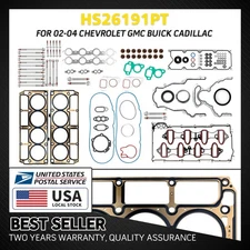 For Chevrolet GMC Buick Cadillac 4.8L 5.3L Full Engine Gasket Set Kit W/ Bolts
