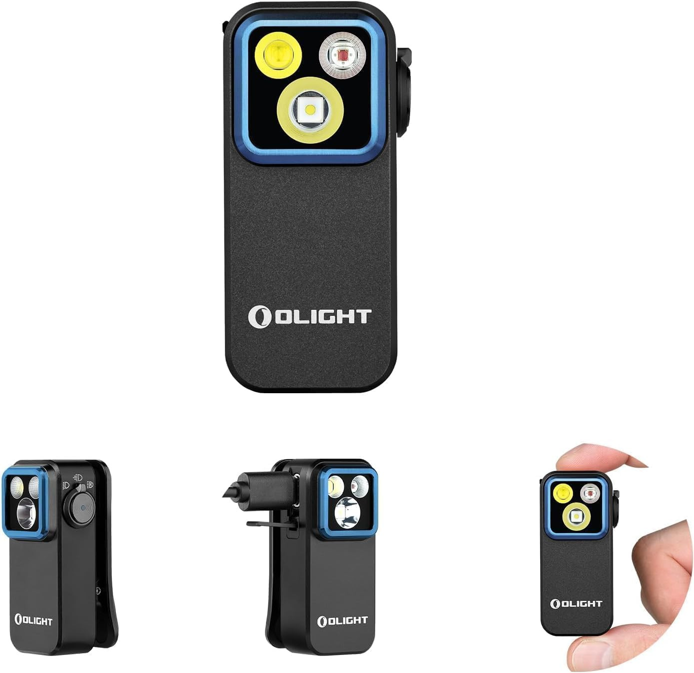 Oclip Pro Torcia EDC 500 Lumen IPX6: Tripla Sorgente per Trekking