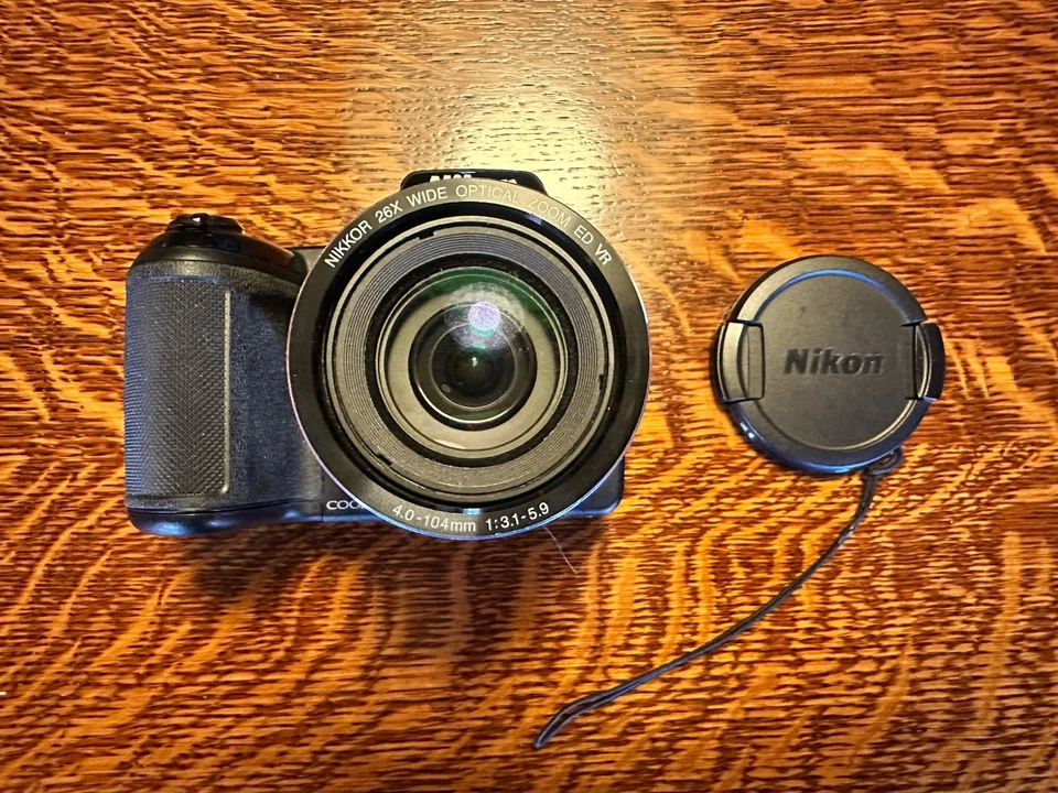 Nikon Coolpix L320 Digital Camera Black, 26X - Image 2 of 4