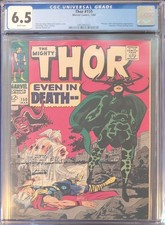 The Mighty Thor #150 3/68 CGC 6,5 Stan Lee Jack Kirby Marvel Comics Hela