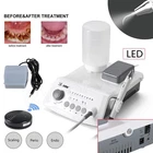 Dental Portable Ultrasonic Piezo Scaler Wireless Pedal fit EMS Handpiece