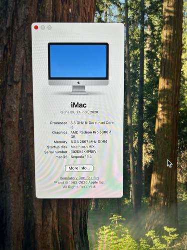 Apple iMac 27-inch 5K Retina 2020 - Picture 4 of 6